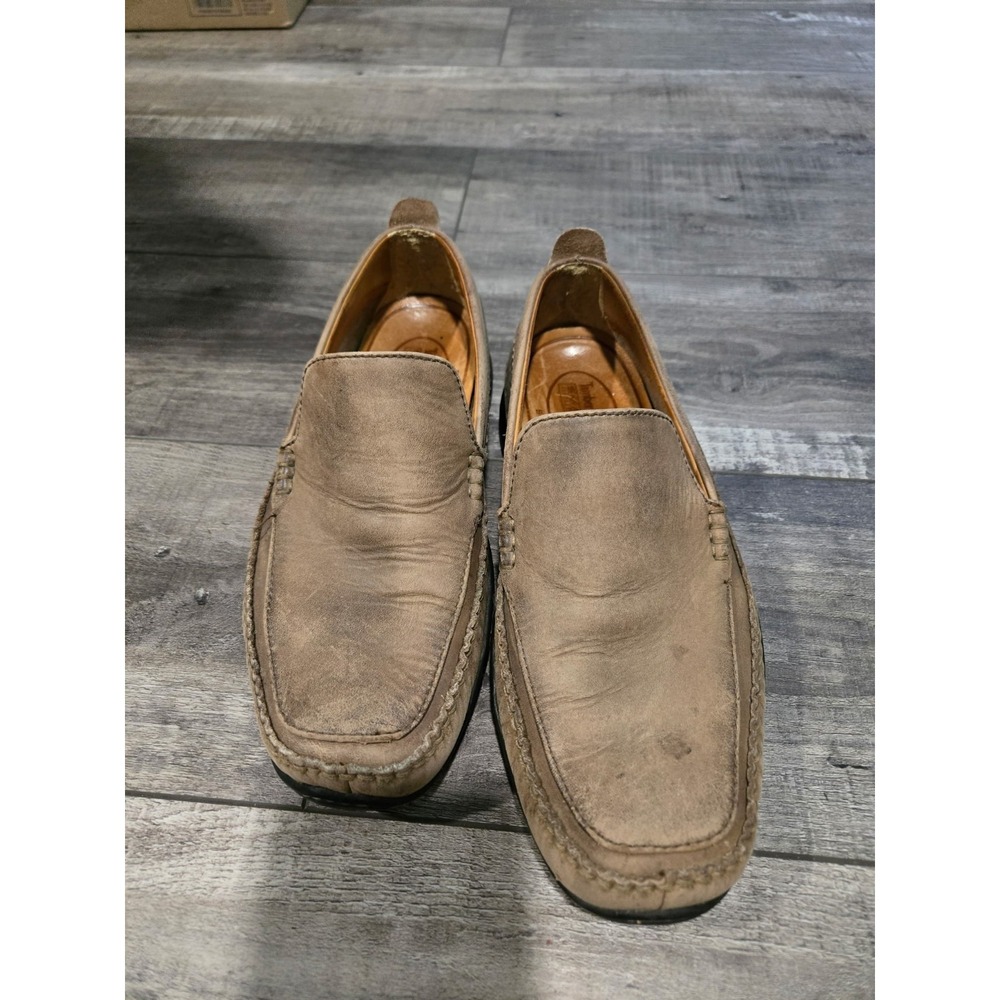 Timberland Smart Comfort Mens Size 8M Brown Leather Loafer Driving Shoe
